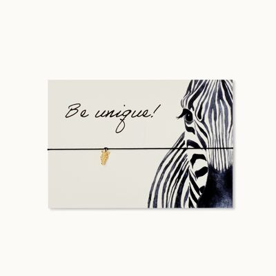 Carte bracelet noir : Soyez unique !