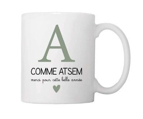 Mug - A comme atsem