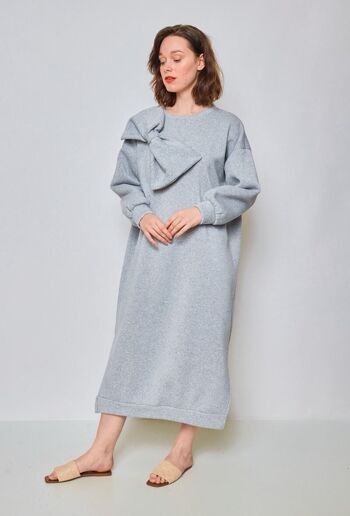 Robe Sweat-shirt Midi - 12265 4