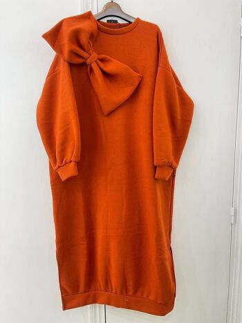 Robe Sweat-shirt Midi - 12265 7