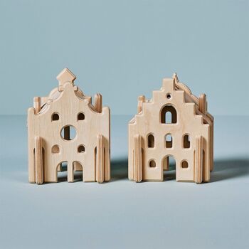 Petites maisons jouets en bois 4
