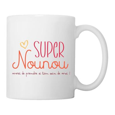 Mug - Super Nanny - thank you