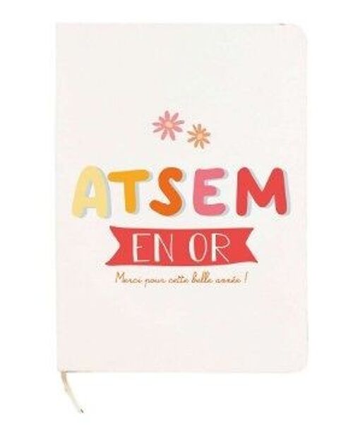 Carnet de notes - Atsem en or