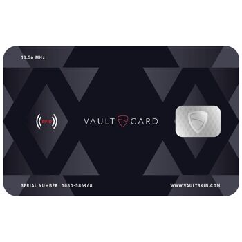 VAULTCARD - Carte de blocage RFID brevetée 4