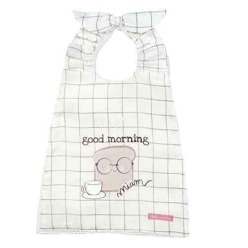 Serviette bavoir Tartine