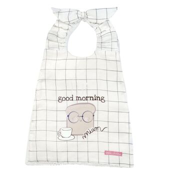 Serviette bavoir Tartine 1