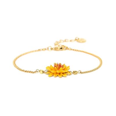 LES COMPLICES-BLOOMY  bracelet ajustable fleur de pissenlit