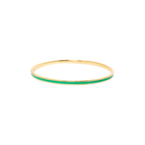 LES COMPLICES-BANGLES  bracelet jonc fin vert