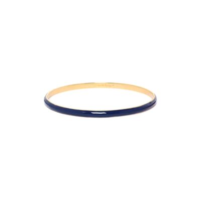 Bracciale rigido bombato blu lapis LES COMPLICES-BANGLES