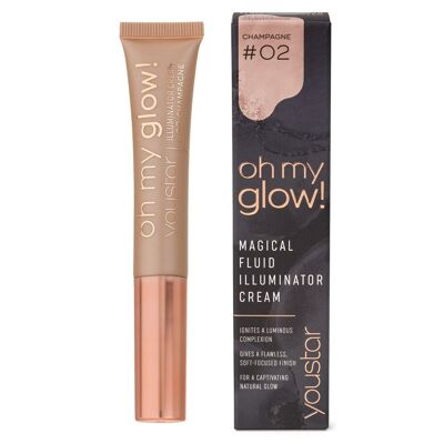 youstar OH MY GLOW!Illuminator Cream - 02 Champagne