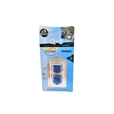 AMBICAR_Remplacement diffuseur rechargeable, accessoire voiture_Parfum OCEAN