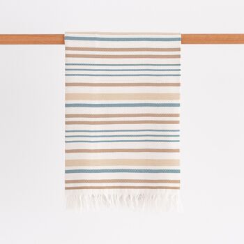 Fouta de Plage, Paréo en Coton Léger Soft Touch avec Franges SEMELLE 3