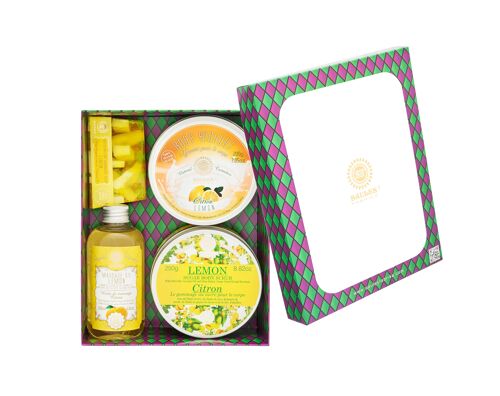 Body Care Gift Set LEMON(4 items)