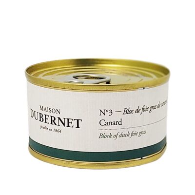 Bloc de foie gras de pato 130g