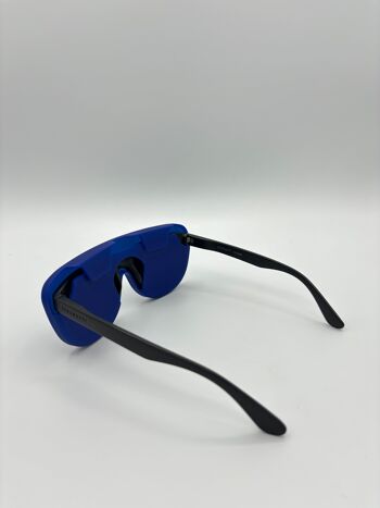 Etui à lunette Bleu Nuit en silicone médical recyclé, pliable et innovant 4