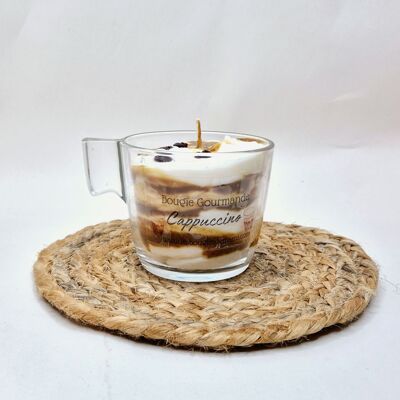 Cappuccino Gourmet-Kerze