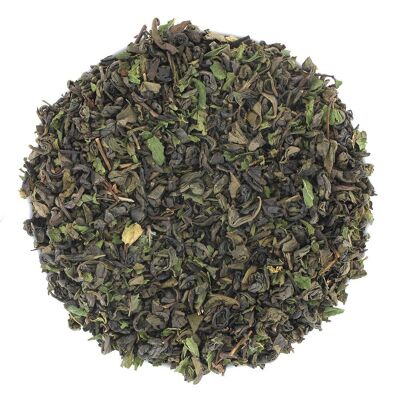 ORGANIC mint green tea - BULK