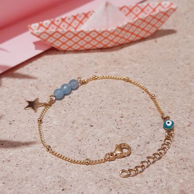 Bracciale BAMBINI stella blu