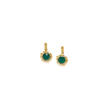 MATHILDE  boucles d'oreilles petites dormeuses 1