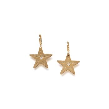 ESTRELLA  boucles d'oreilles mini créoles étoiles 1