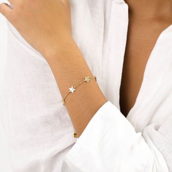 ESTRELLA  bracelet ajustables mini étoiles 2