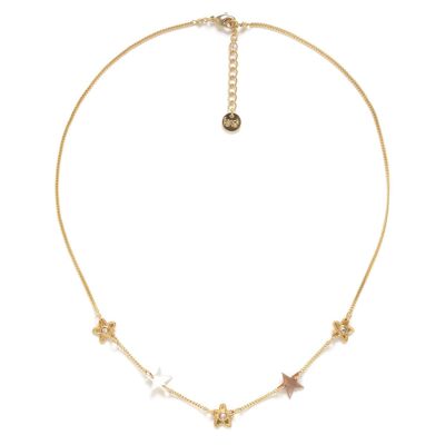 ESTRELLA  collier court 5 petites étoiles