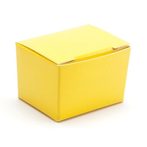 Packaging - Ready-Assembled 1 Choc Ballotin Flat Top Box