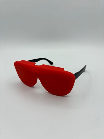 Etui à lunette Coquelicot en silicone médical recyclé, pliable et innovant 3