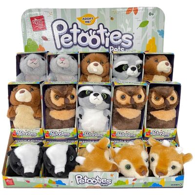 Petooties Peluche Animal Natural 10Cm