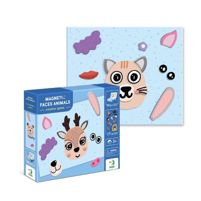 Gioco educativo "Animali con facce magnetiche"