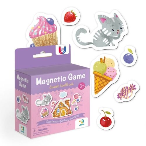 Jeu éducatif "Magnetic Sweet-Tooth Cat"