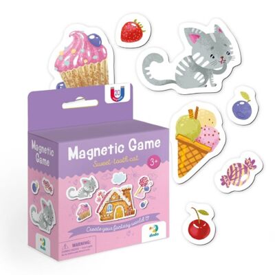 Lernspiel „Magnetische Naschkatze“