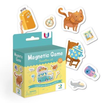 Jeu éducatif "Magnetic Traveller Cat" 1