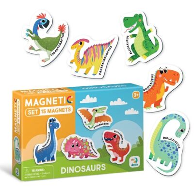 Juego educativo "Juego magnético de dinosaurios"
