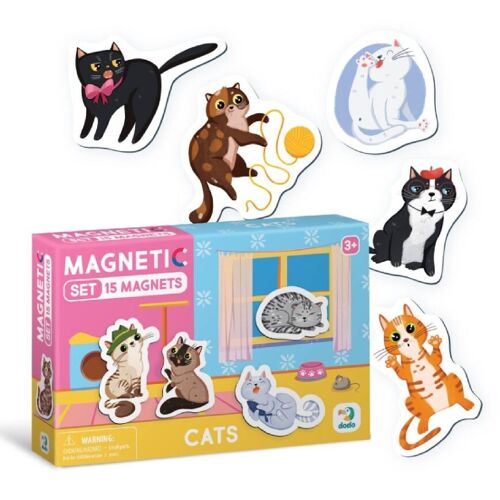 Jeu éducatif "Magnetic Set Cats"