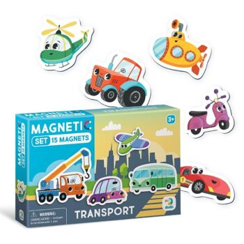 Jeu éducatif "Magnetic Set Transport" 1