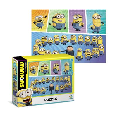 Puzzle Minions 80 Piezas