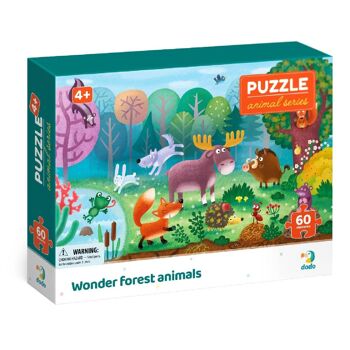 Puzzle Animaux De La Forêt 60 Pieces 2