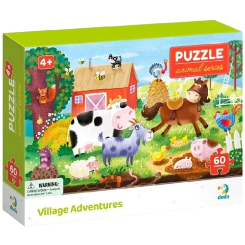 Puzzle Village Aventures 60 Pièces