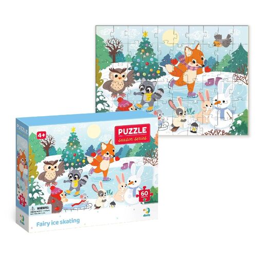 Puzzle Patins Sur Glace 60 Pièces