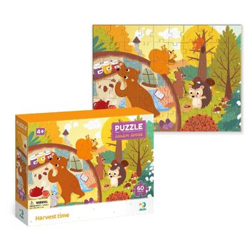 Puzzle Moment de Récolte 60 Pièces 1