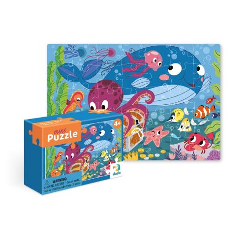 Mini Puzzle Aventures Sous L'Eau 35 Pièces