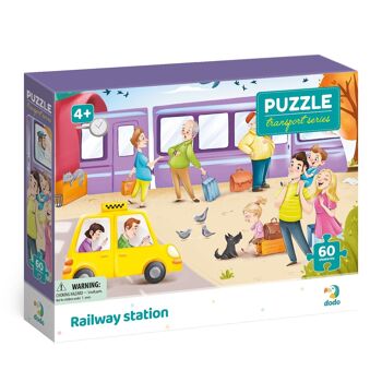 Puzzle Railway Station 60 Pièces 2