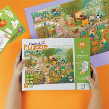 Wimmel Puzzle Été Dans Le Village 60 Pièces 4