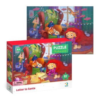 Puzzle Lettre Au Père Noël 60 Pièces 1