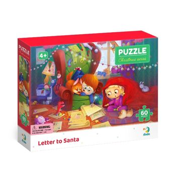 Puzzle Lettre Au Père Noël 60 Pièces 2