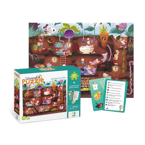 Wimmel Puzzle Ville Souterraine 60 Pièces