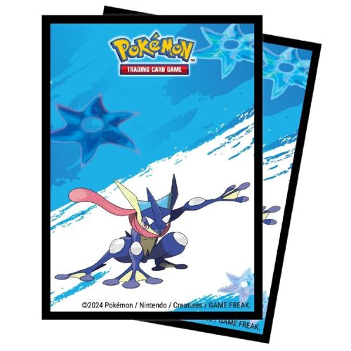 Protèges-Cartes Sleeves Pokémon Amphinobi 65 Pièces