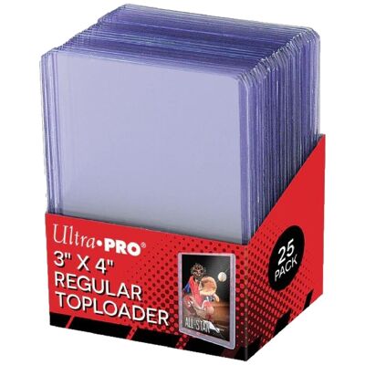 Premium Toploader x25 Hartkartenhüllen
