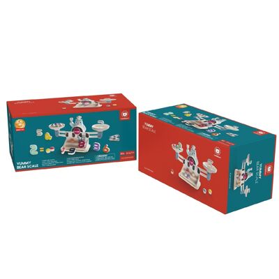 Bear Yummy Balance Juego educativo Topbright